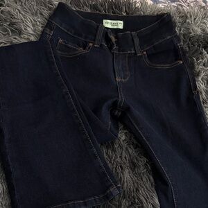 Dark Blue Women's Flare Jeans